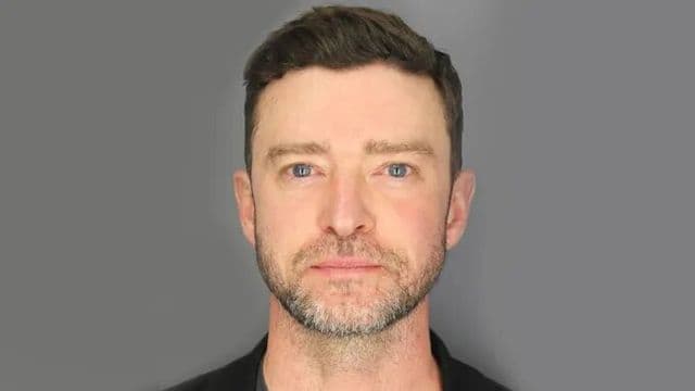 Justin Timberlake's Mugshot